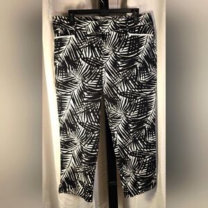 Black and White Bold Print‎ Pants